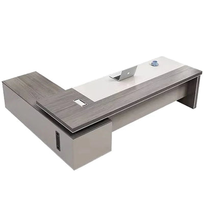 Mateo ยท Modern L-Shaped Executive Desk