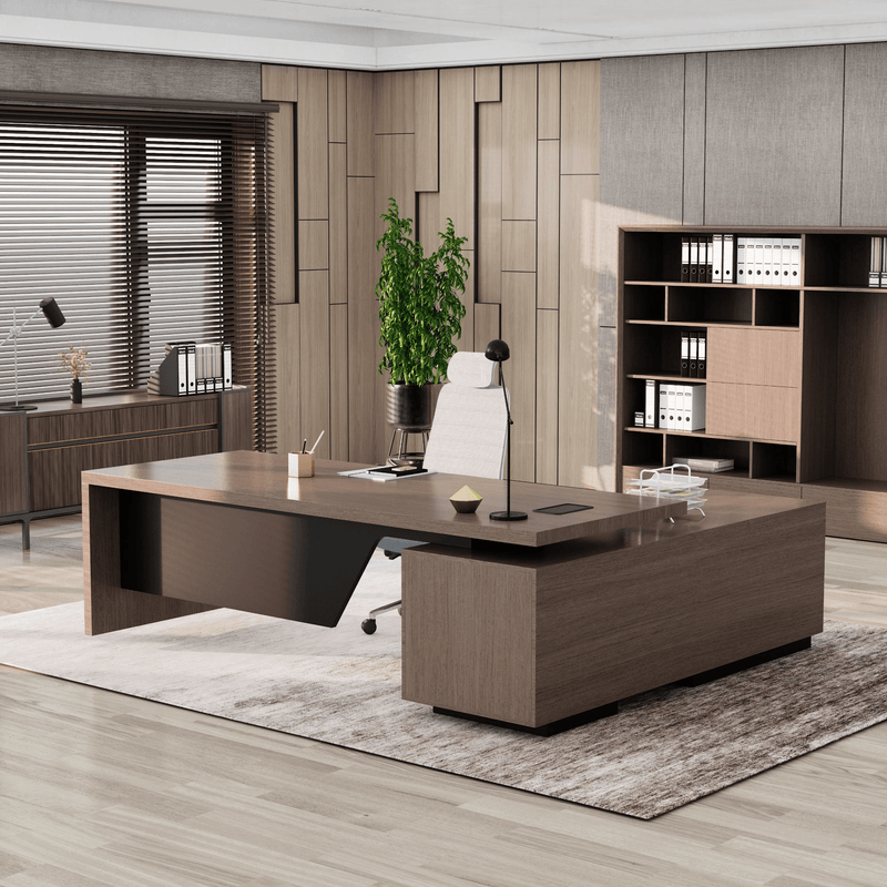 Maverick · Modern L-Shaped Executive Desk