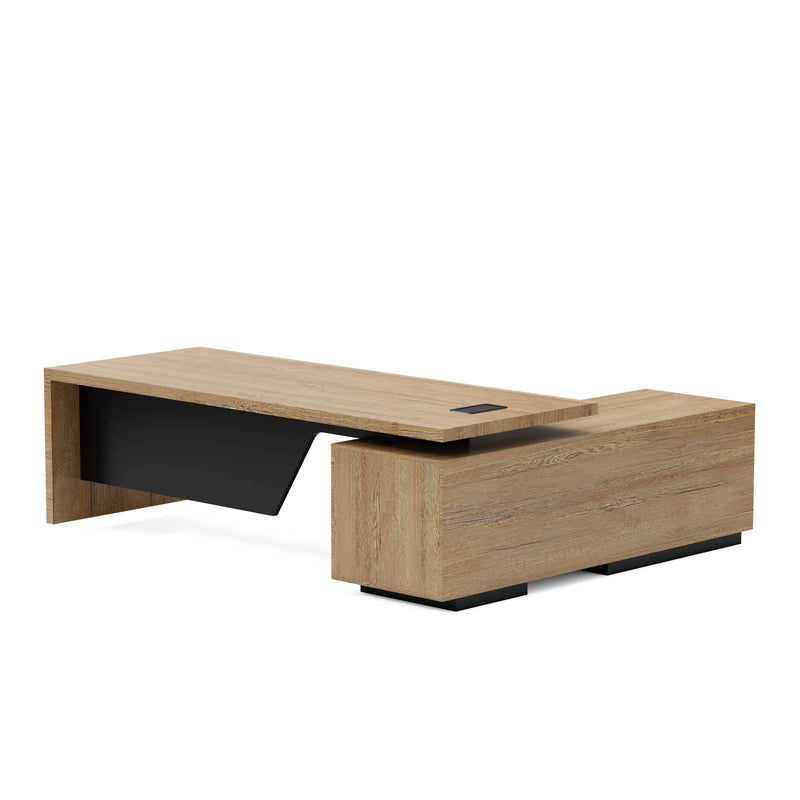 Maverick · Modern L-Shaped Executive Desk