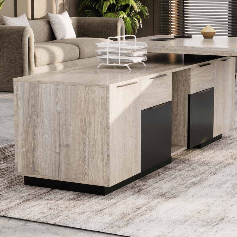 Maverick · Modern L-Shaped Executive Desk