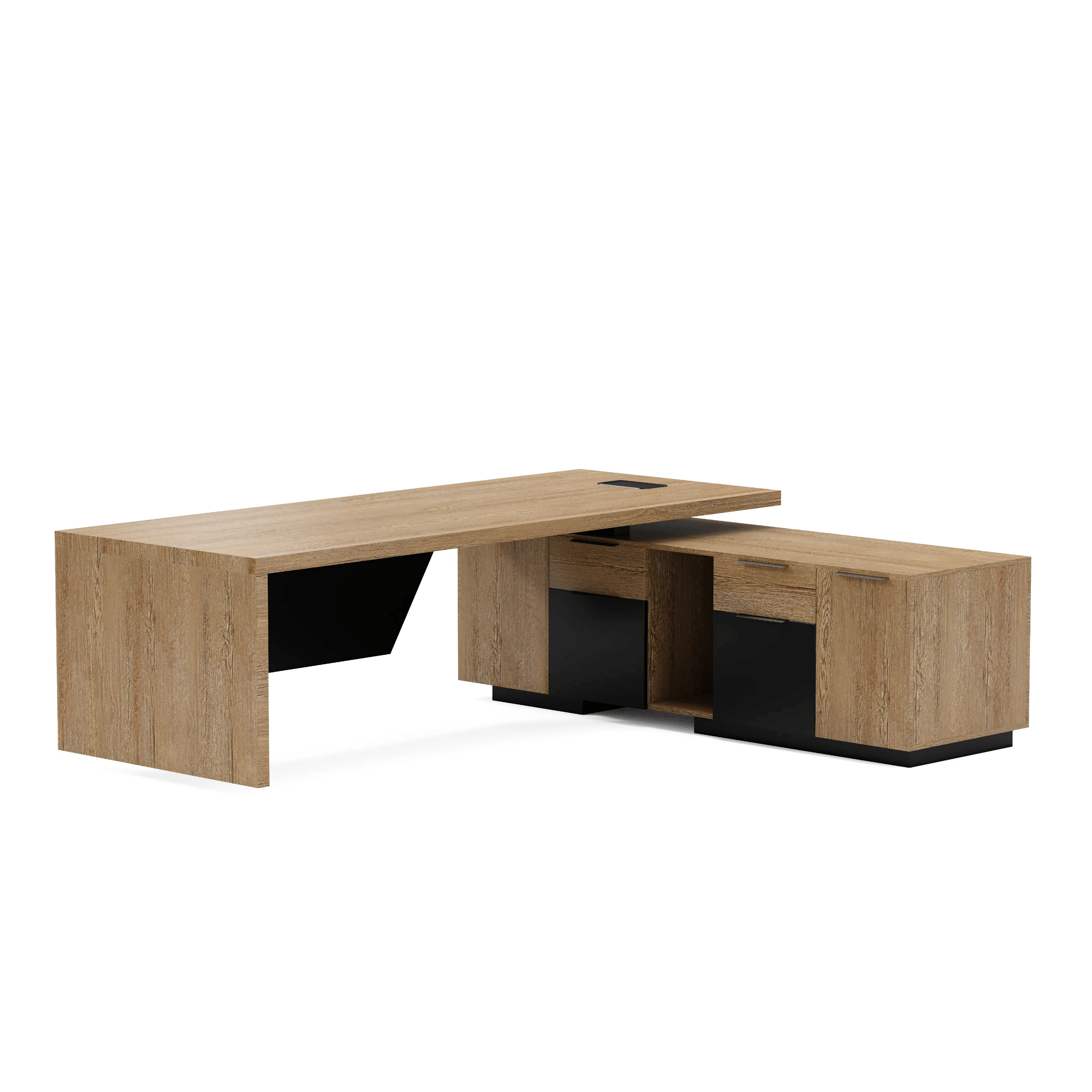 Maverick · Modern L-Shaped Executive Desk