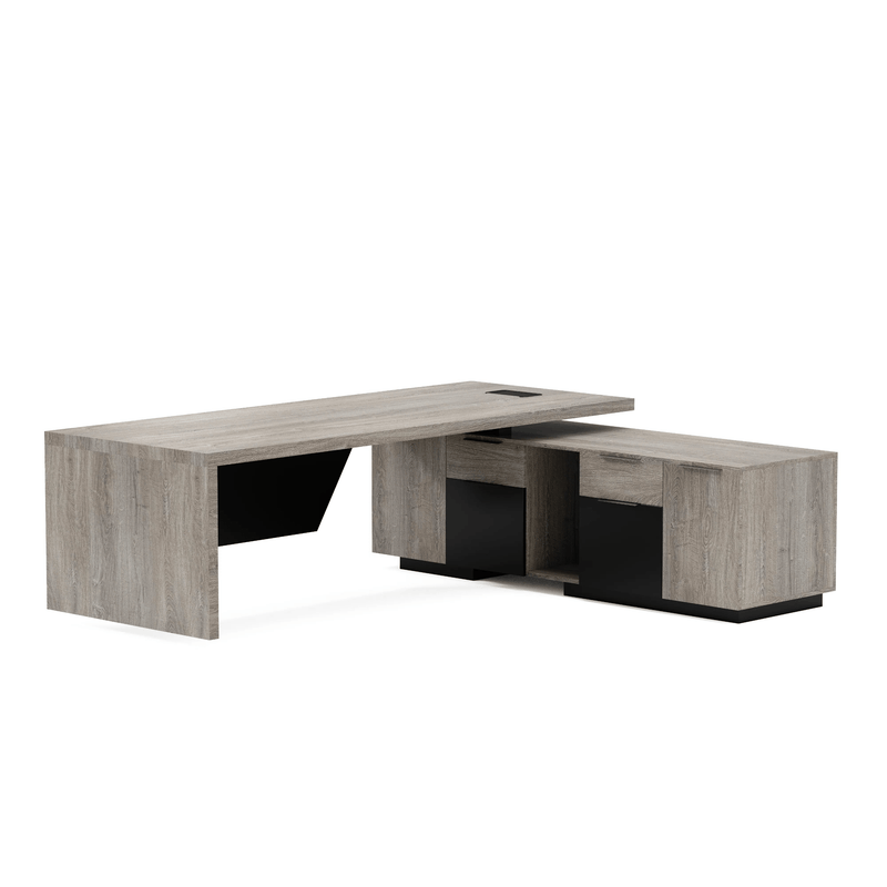 Maverick · Modern L-Shaped Executive Desk