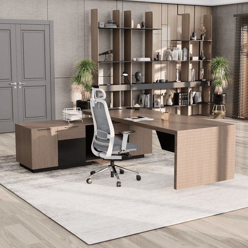 Maverick · Modern L-Shaped Executive Desk