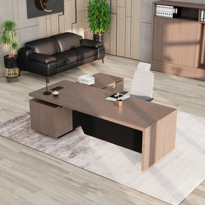 Maverick ยท Modern L-Shaped Executive Desk