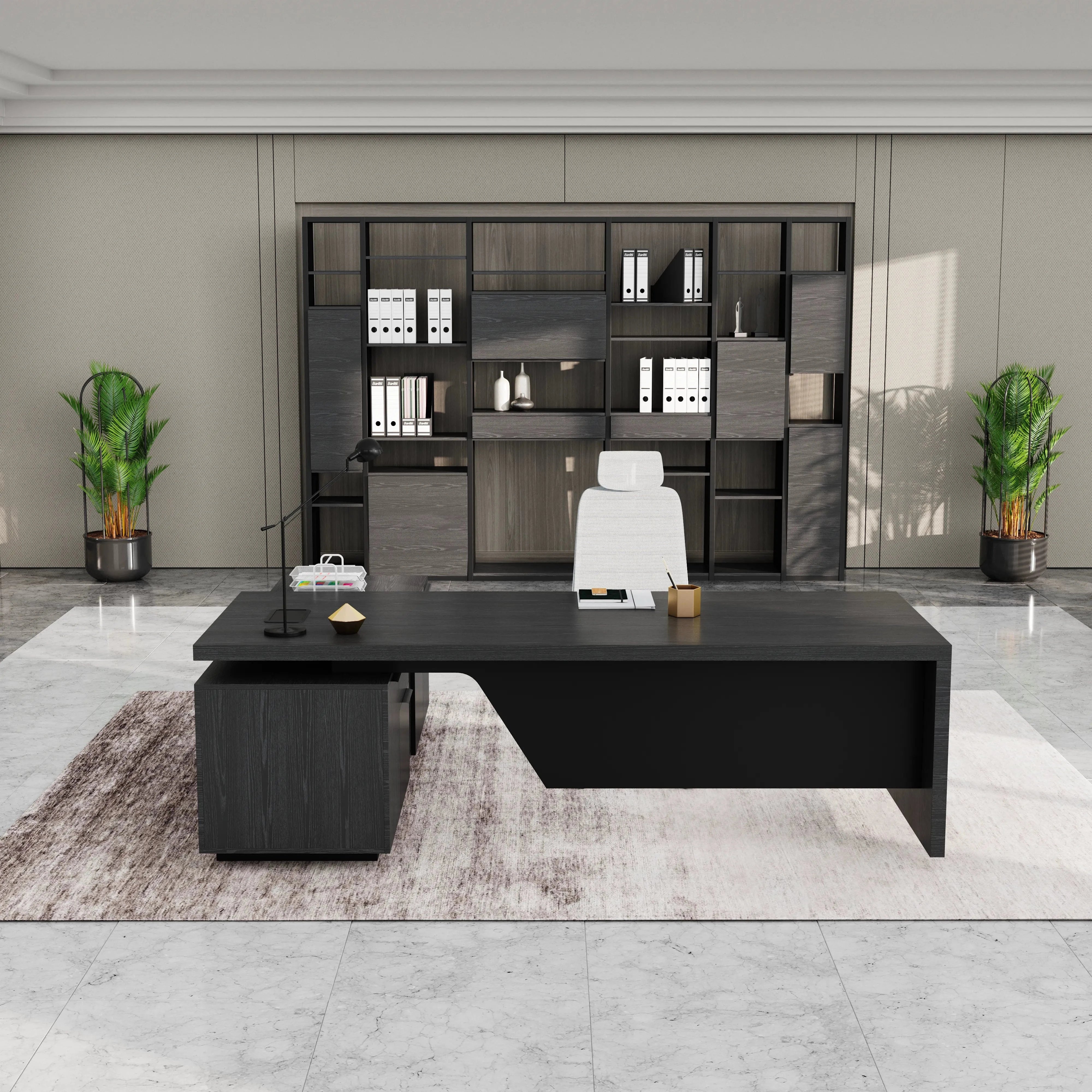 Maverick · Modern L-Shaped Executive Desk