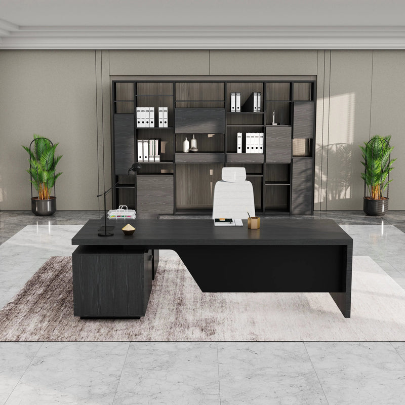 Maverick · Modern L-Shaped Executive Desk