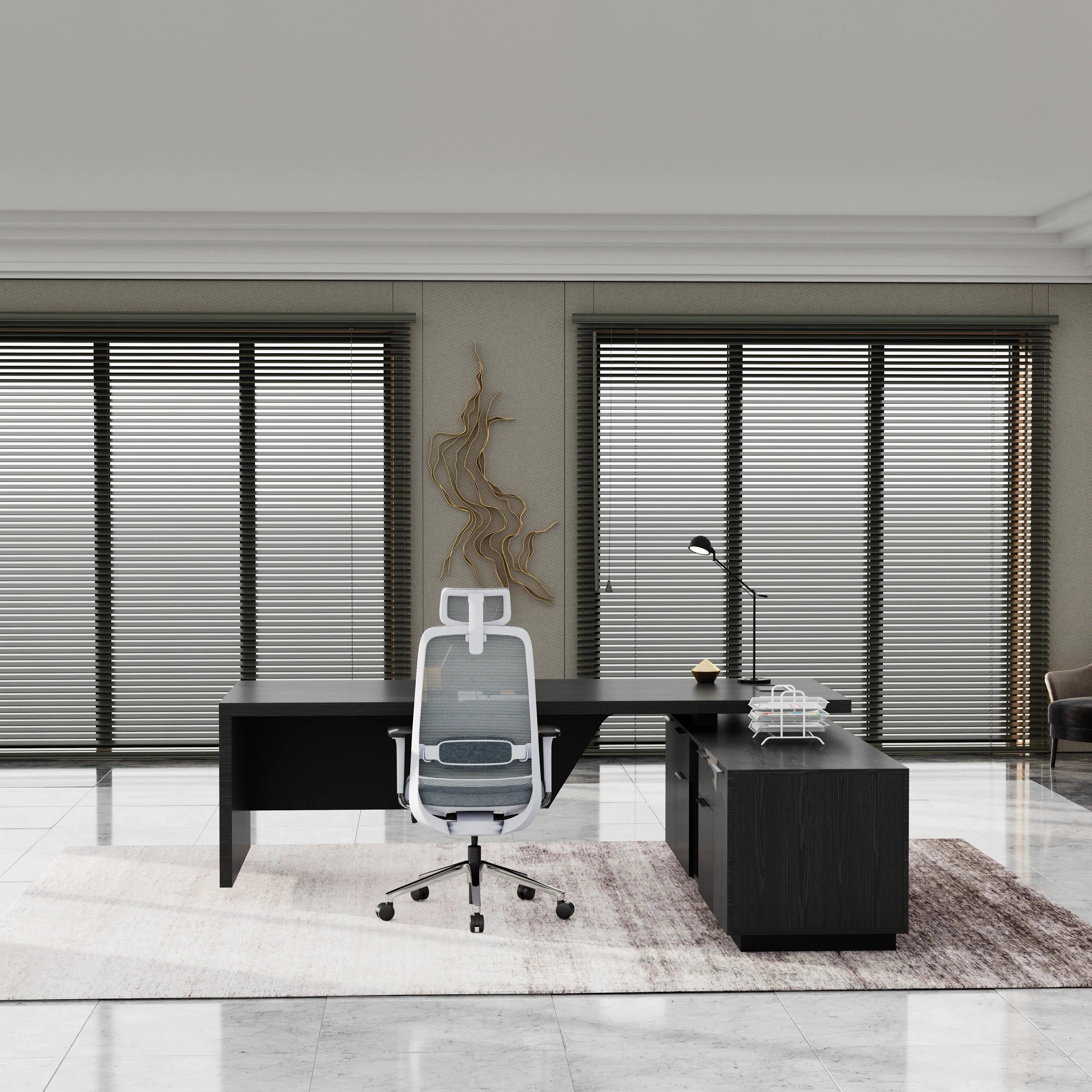 Maverick · Modern L-Shaped Executive Desk