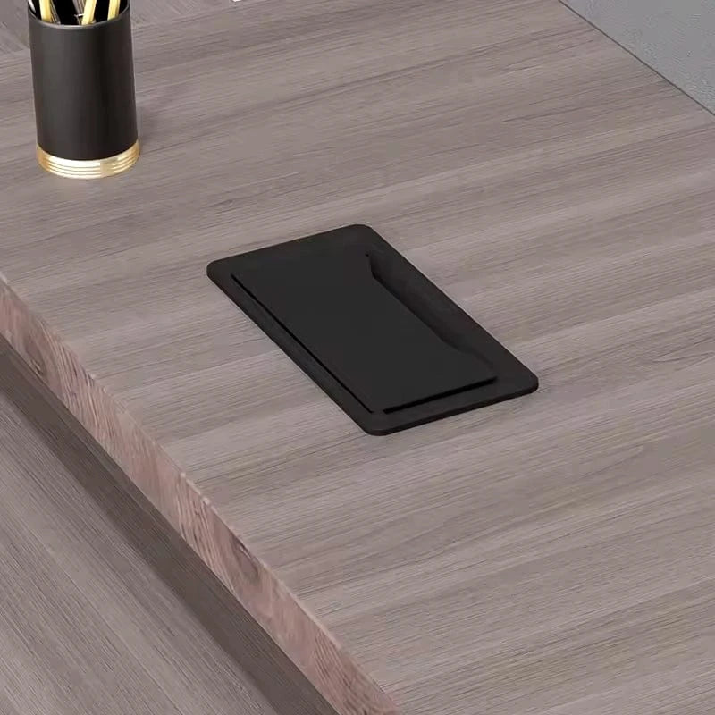 Meredith · Modern L-Shaped Executive Desk