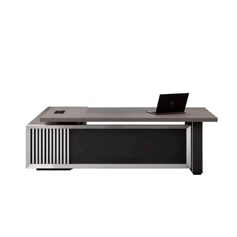 Meredith · Modern L-Shaped Executive Desk
