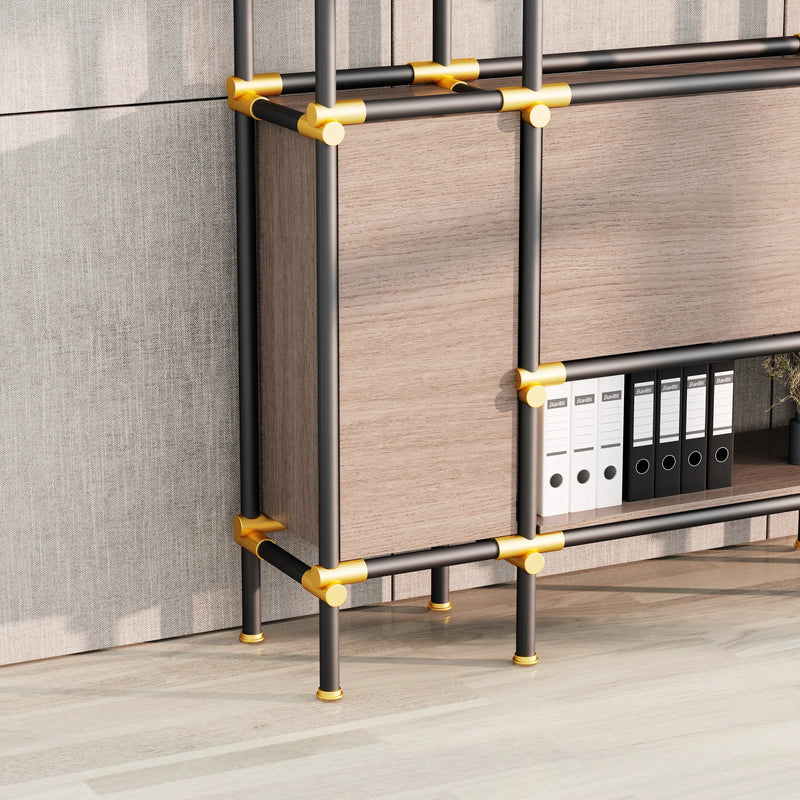 Nathaniel · 71″W Open Display Office Shelves & Storage