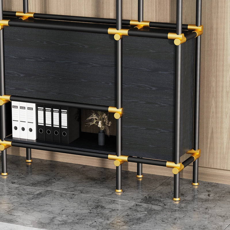Nathaniel · 71″W Open Display Office Shelves & Storage