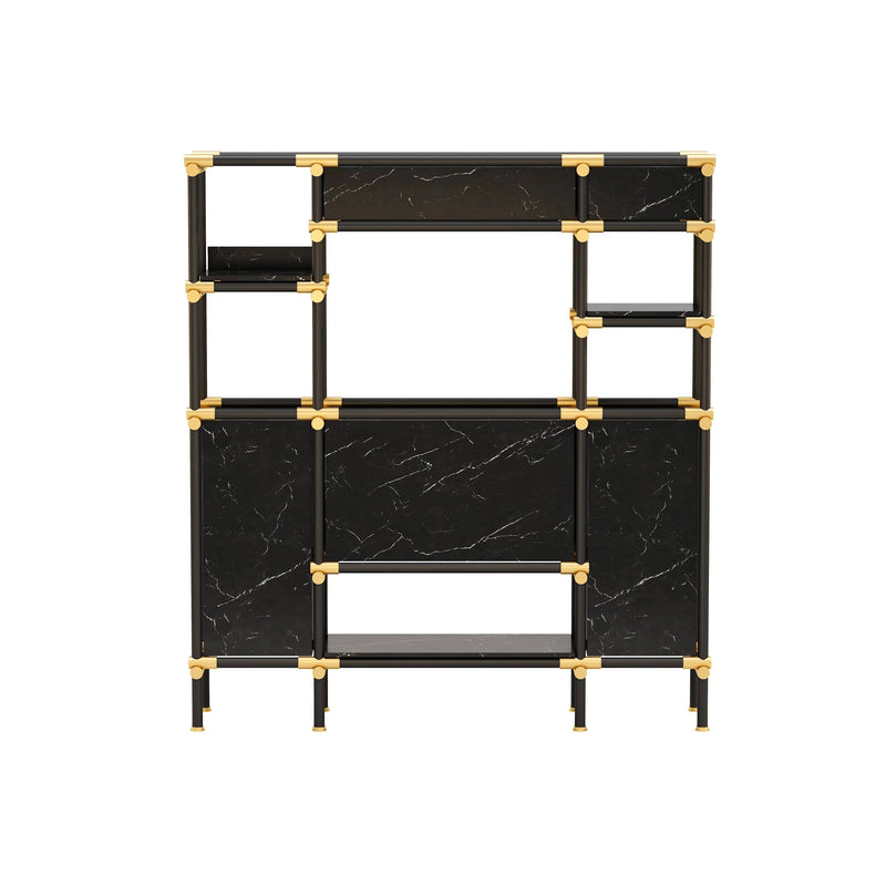 Nathaniel · 71″W Open Display Office Shelves & Storage