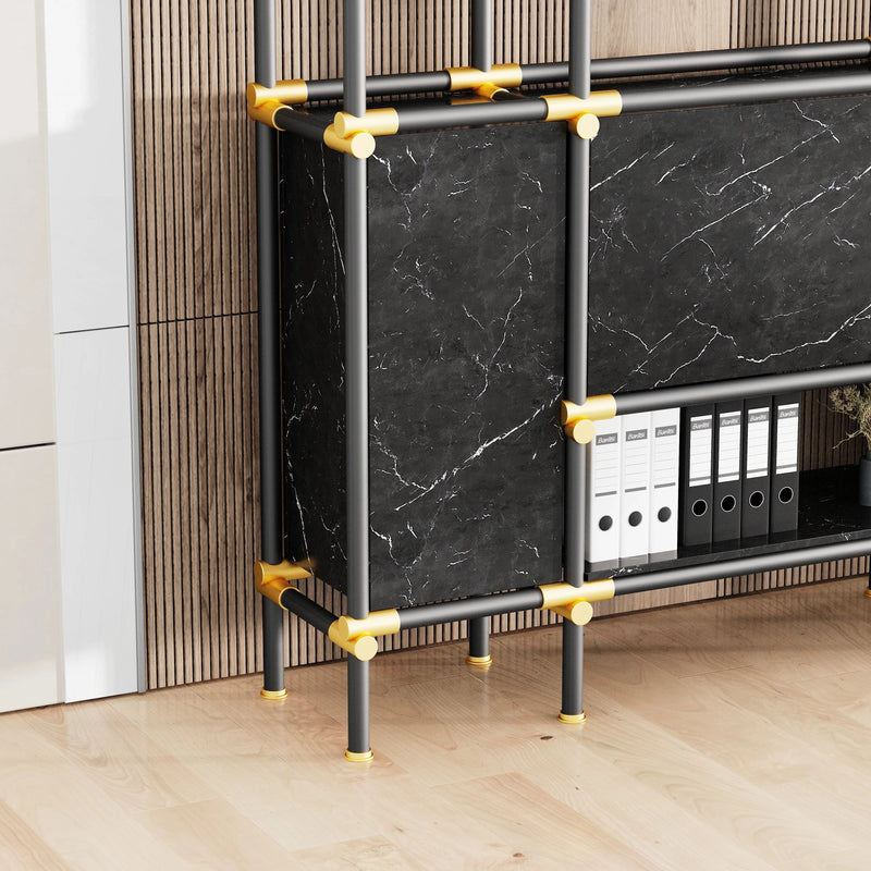 Nathaniel · 71″W Open Display Office Shelves & Storage