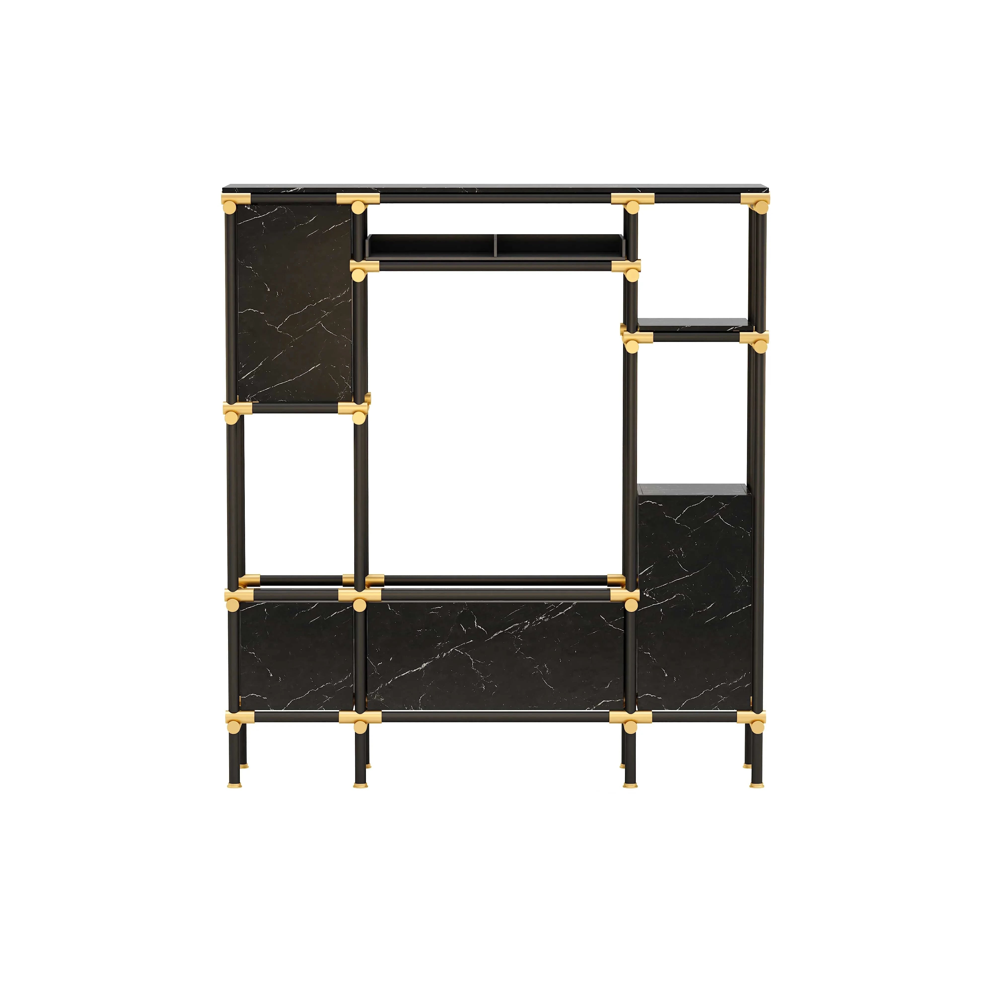 Nathaniel · 71″W Open Display Office Shelves & Storage