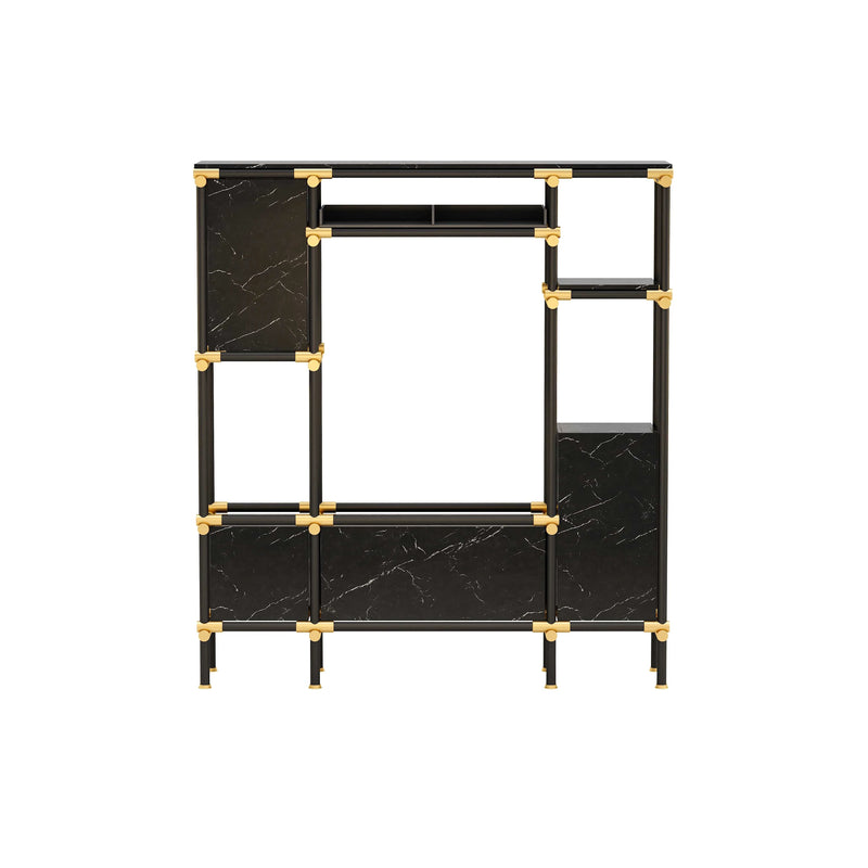 Nathaniel · 71″W Open Display Office Shelves & Storage