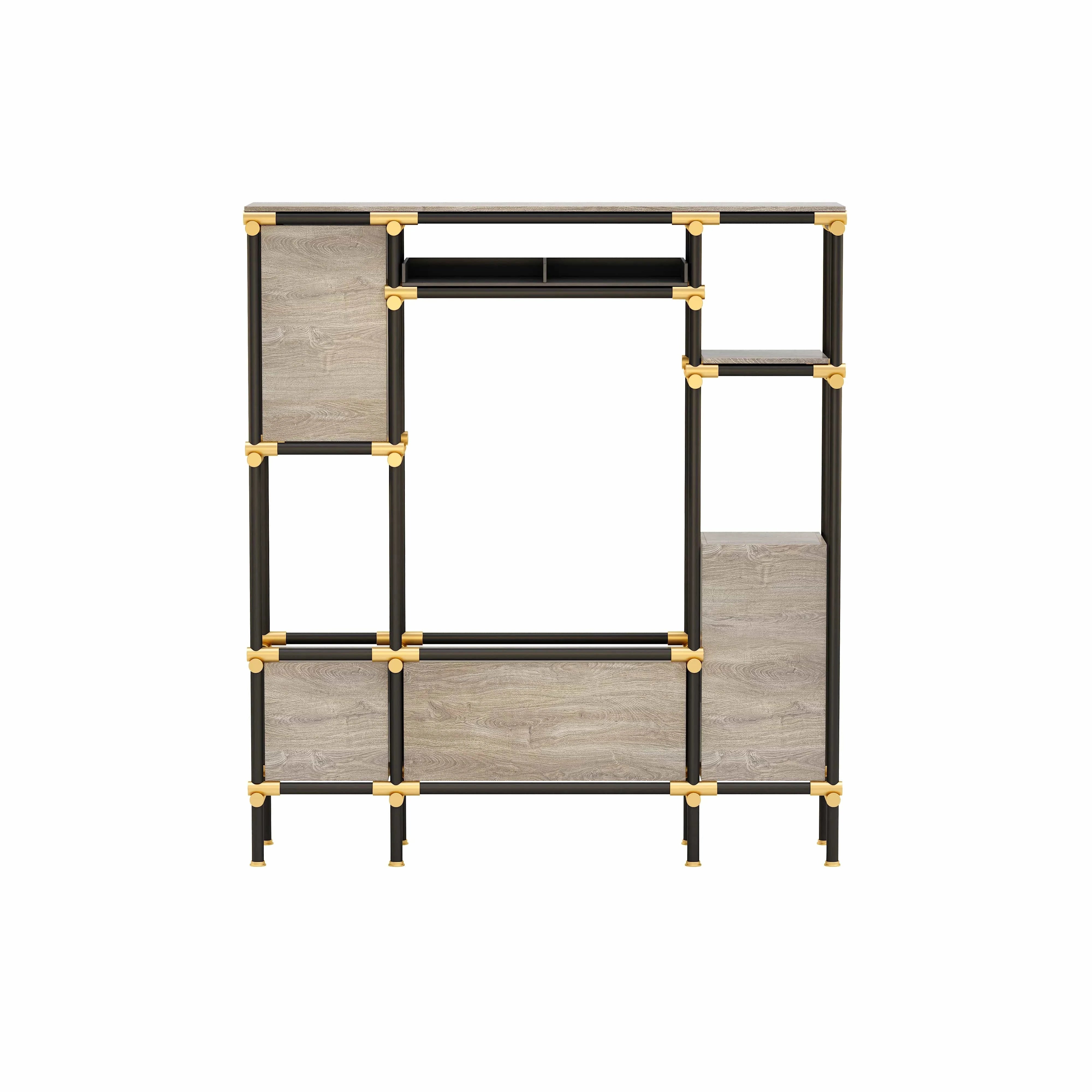 Nathaniel · 71″W Open Display Office Shelves & Storage
