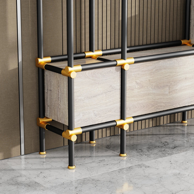 Nathaniel · 71″W Open Display Office Shelves & Storage
