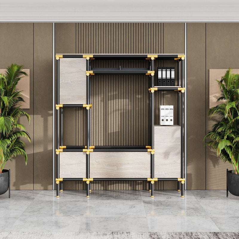 Nathaniel · 71″W Open Display Office Shelves & Storage