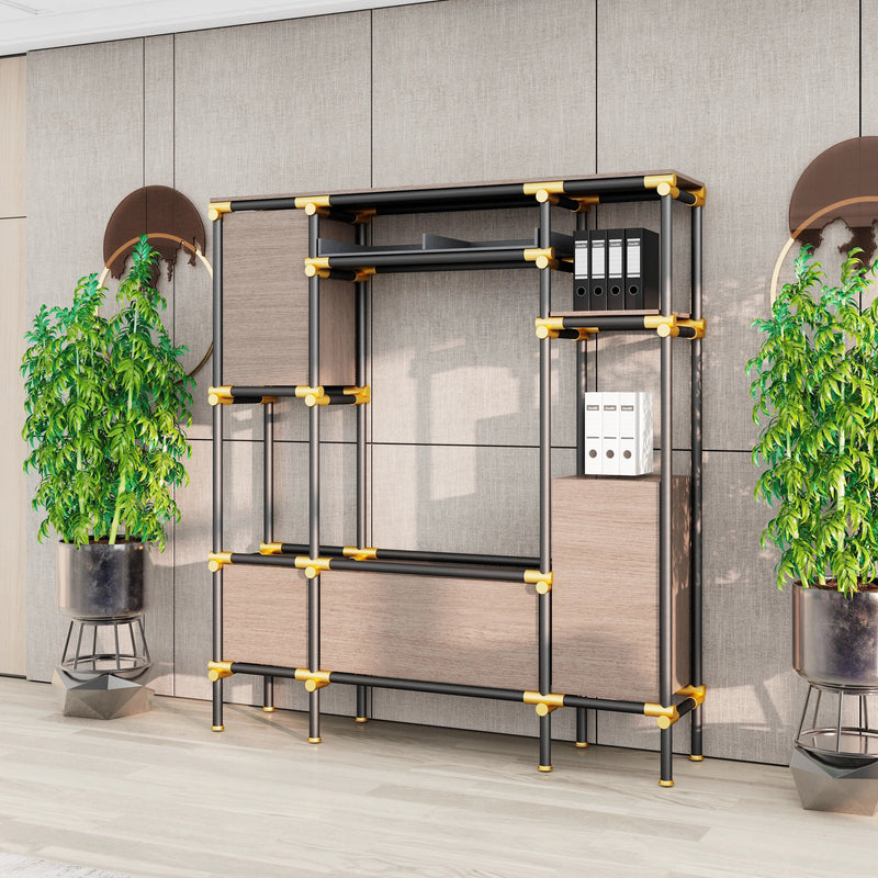 Nathaniel · 71″W Open Display Office Shelves & Storage