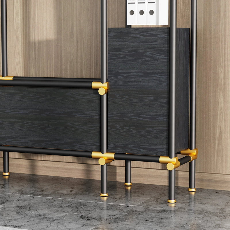 Nathaniel · 71″W Open Display Office Shelves & Storage