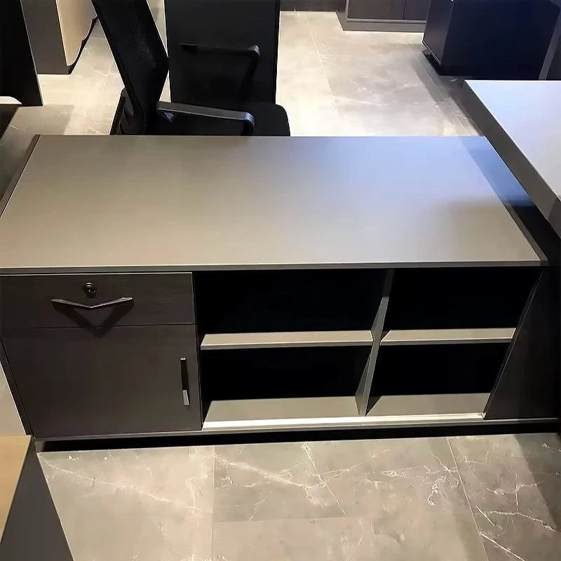 Ned ยท Modern L-Shaped Executive Desk