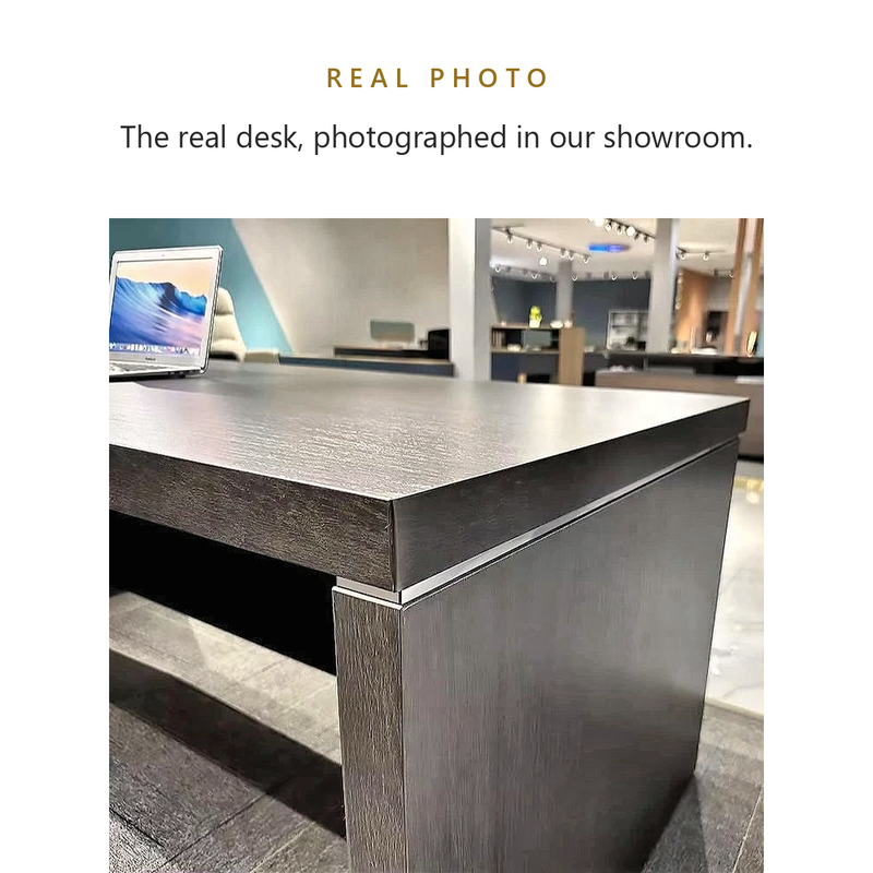Real photo of the Danton desk in our showroom