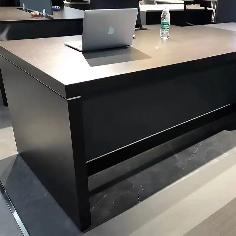 Ned ยท Modern L-Shaped Executive Desk