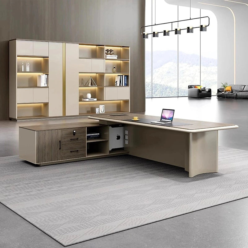 Neo · Modern L-Shaped Executive Desk