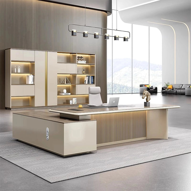 Neo · Modern L-Shaped Executive Desk