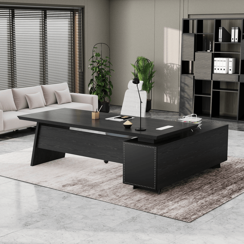 Nepal ยท Modern L-Shaped Executive Desk