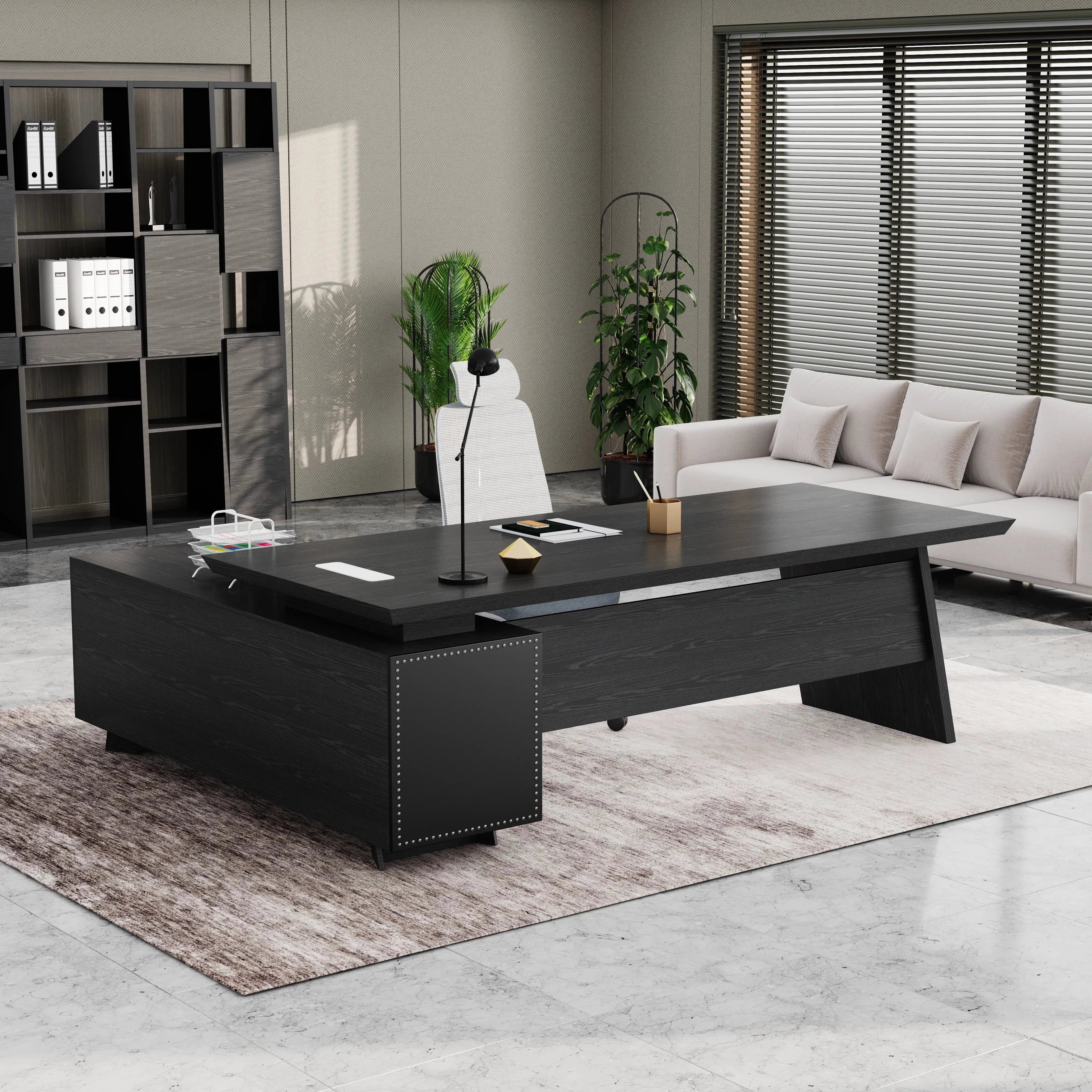 Nepal ยท Modern L-Shaped Executive Desk