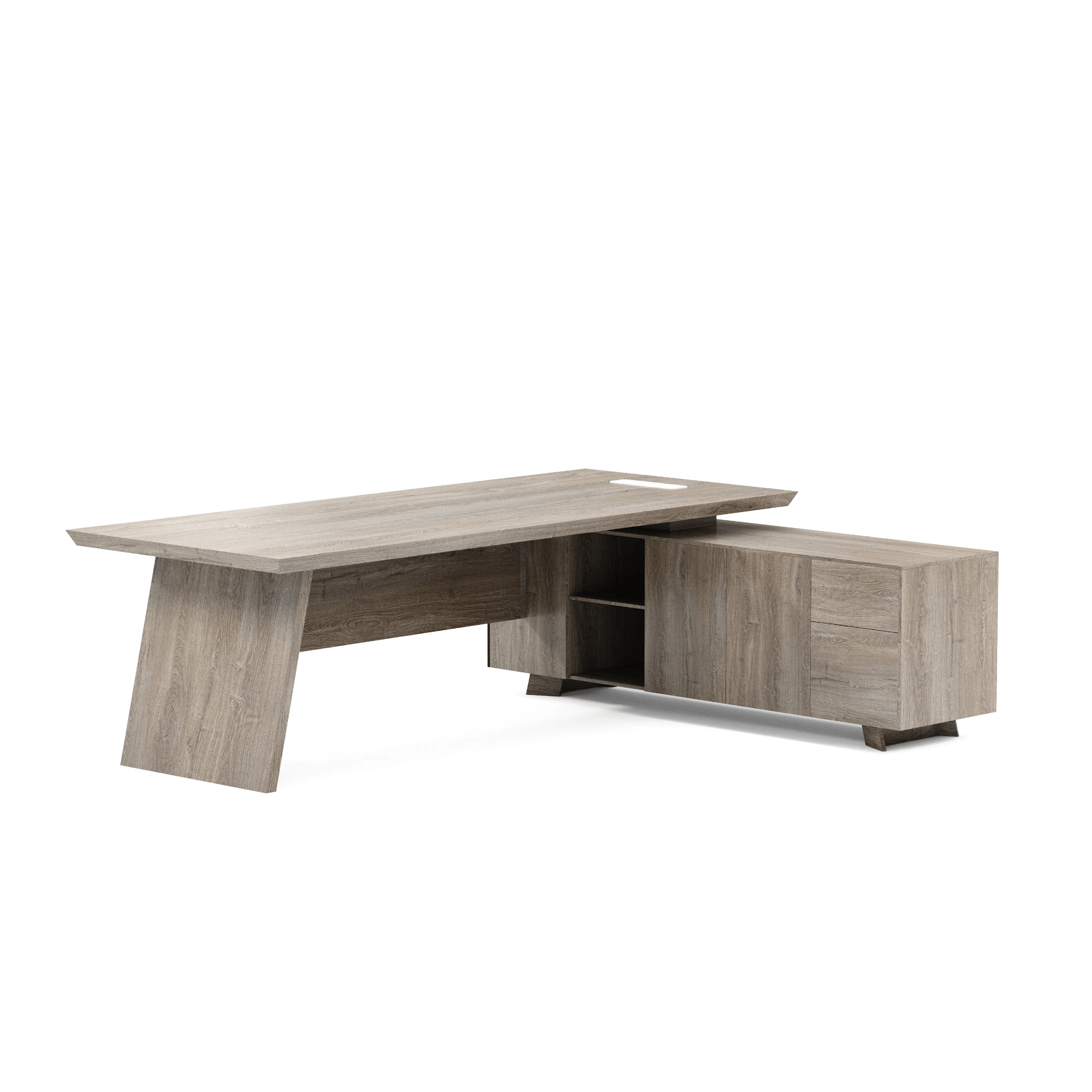 Nepal ยท Modern L-Shaped Executive Desk