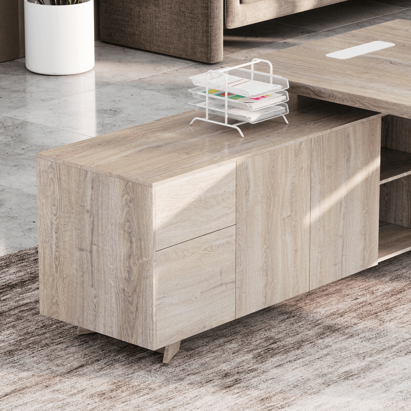Nepal ยท Modern L-Shaped Executive Desk