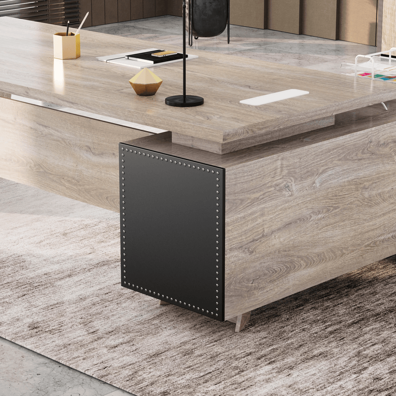 Nepal ยท Modern L-Shaped Executive Desk
