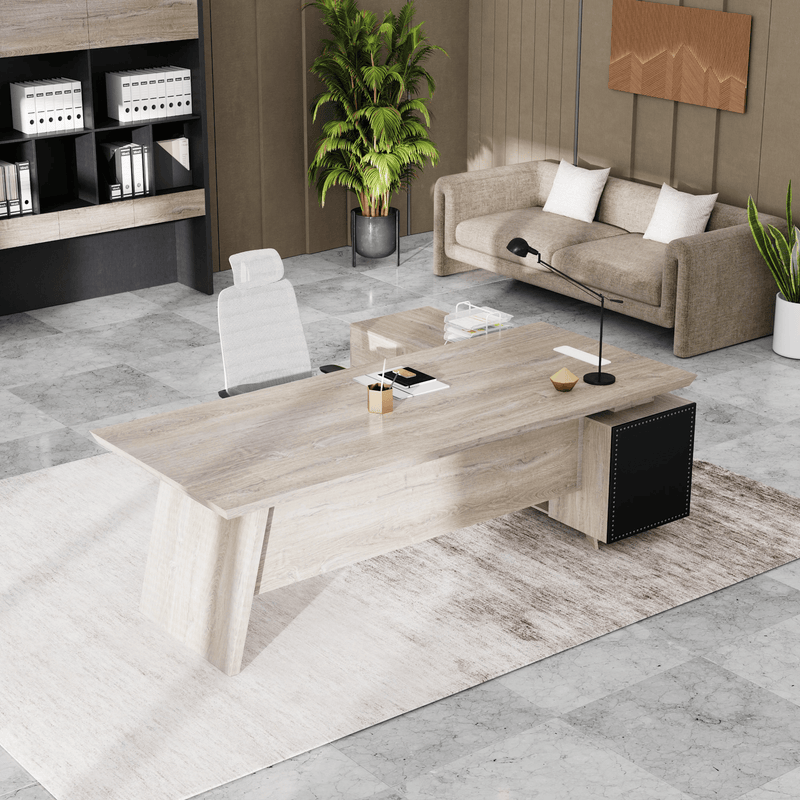 Nepal ยท Modern L-Shaped Executive Desk