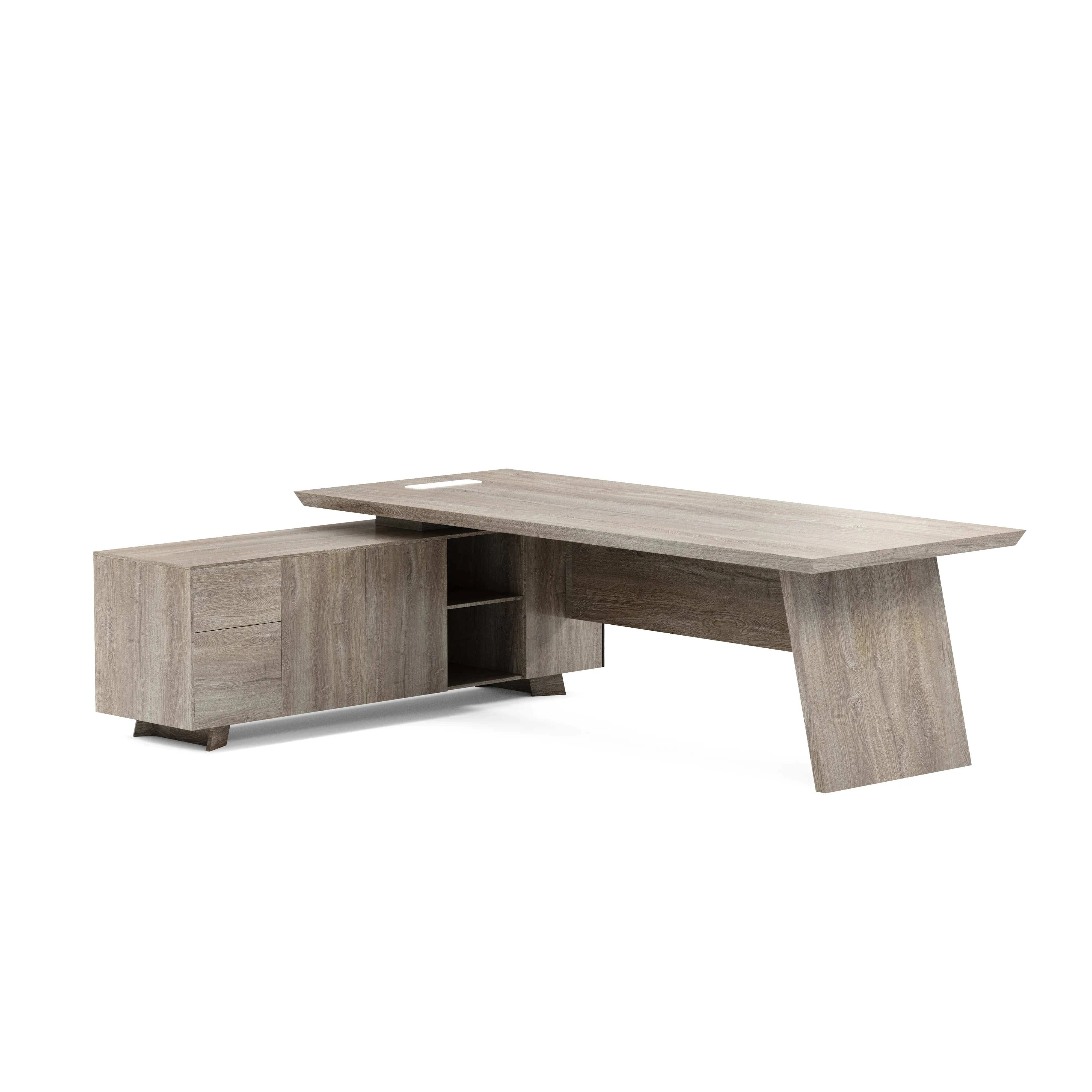 Nepal ยท Modern L-Shaped Executive Desk