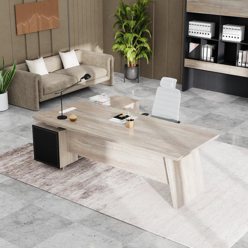 Nepal ยท Modern L-Shaped Executive Desk