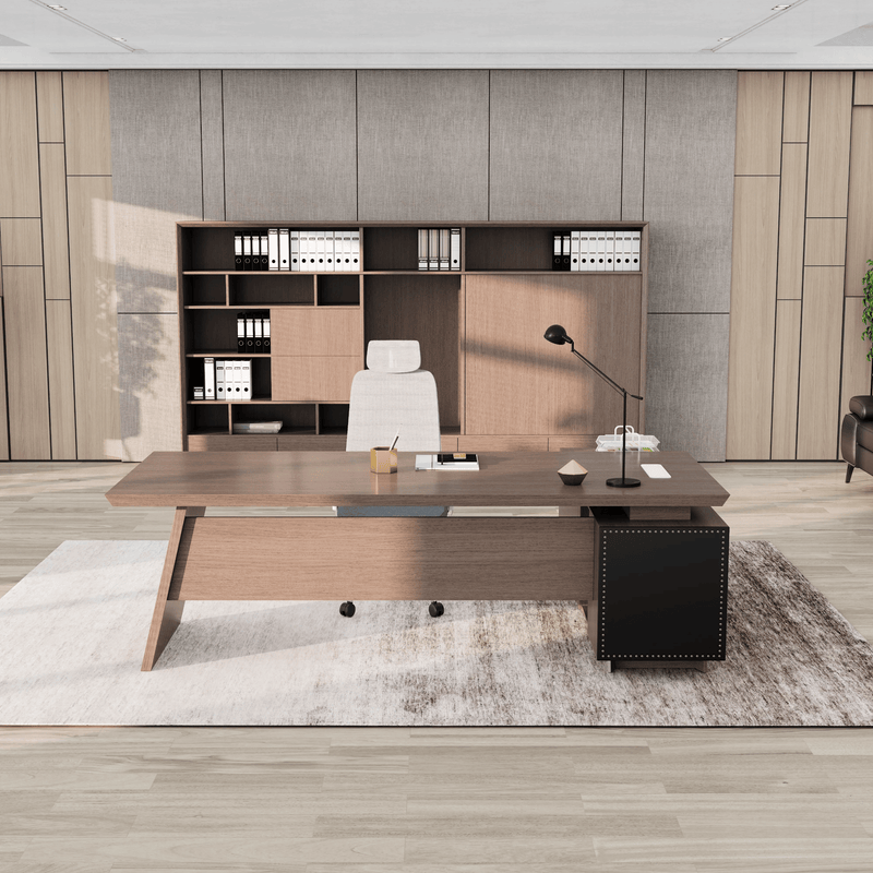 Nepal ยท Modern L-Shaped Executive Desk