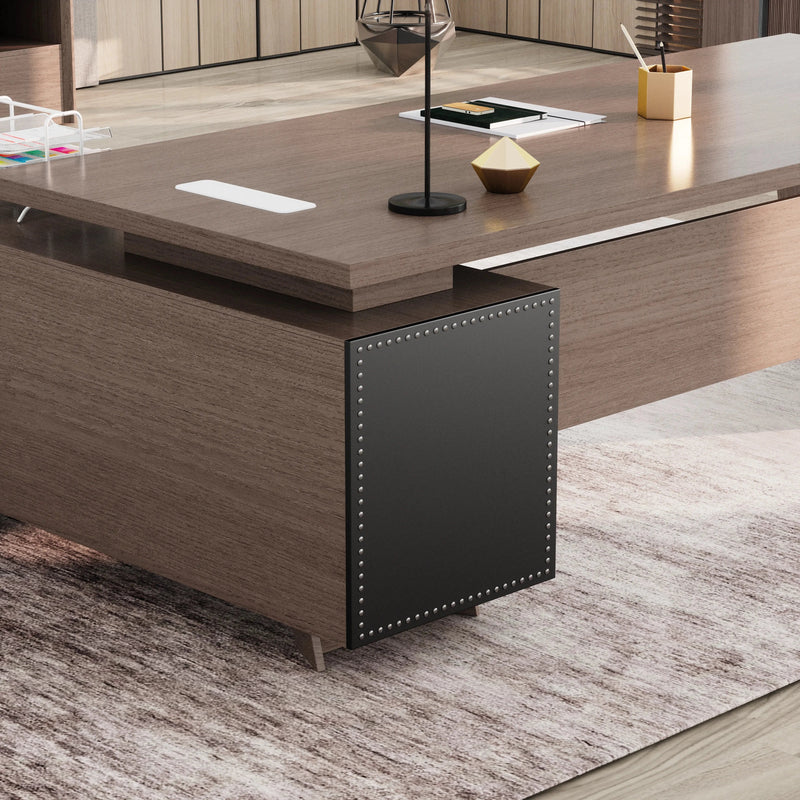 Nepal ยท Modern L-Shaped Executive Desk