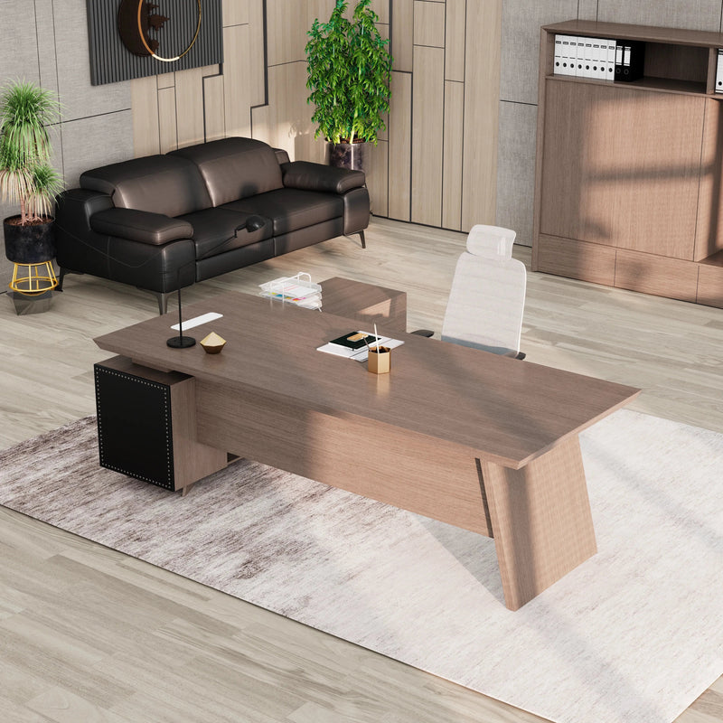 Nepal ยท Modern L-Shaped Executive Desk