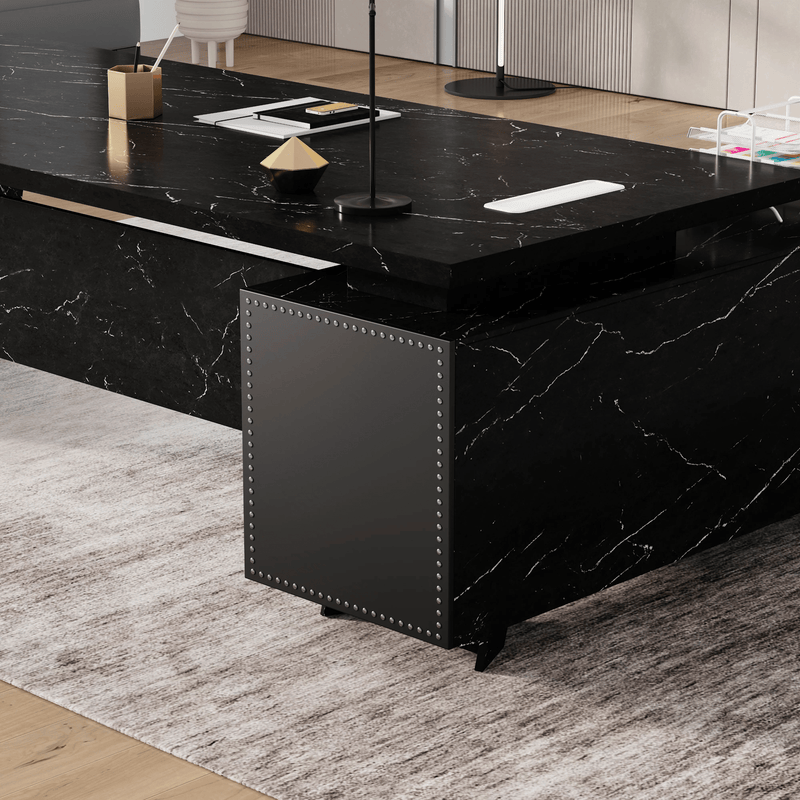 Nepal ยท Modern L-Shaped Executive Desk