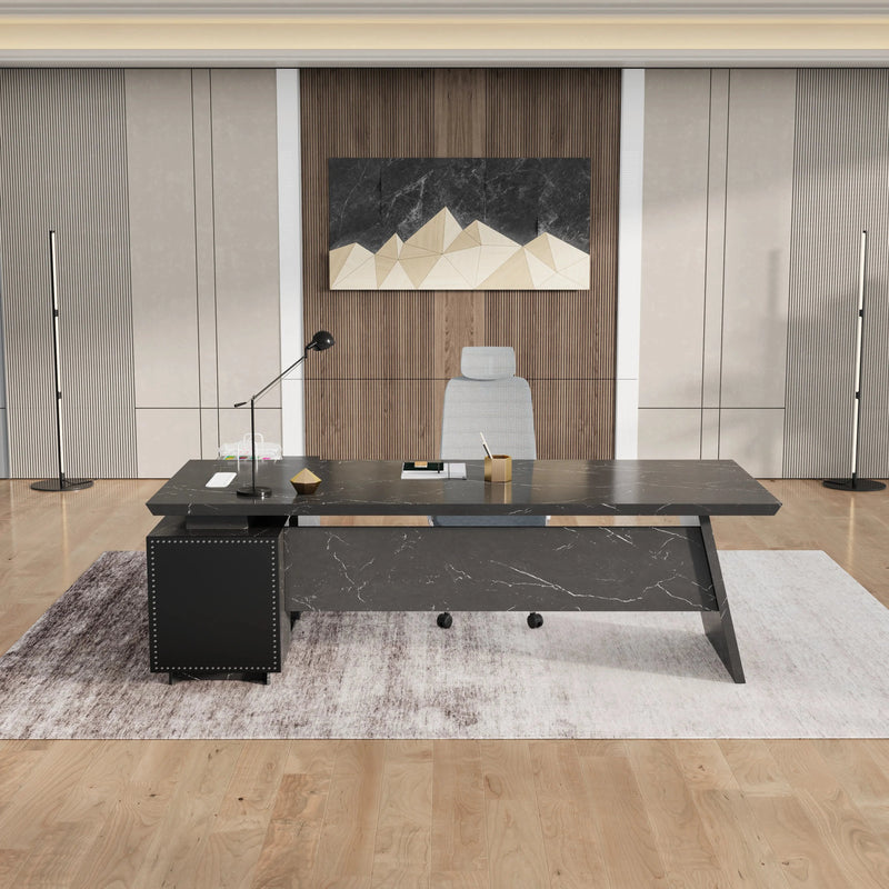 Nepal ยท Modern L-Shaped Executive Desk