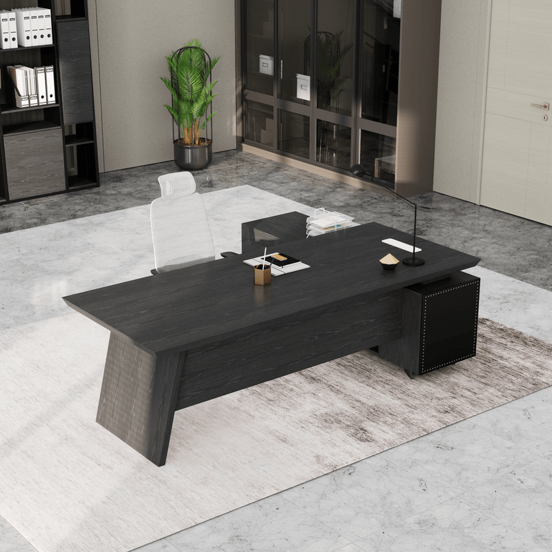 Nepal ยท Modern L-Shaped Executive Desk
