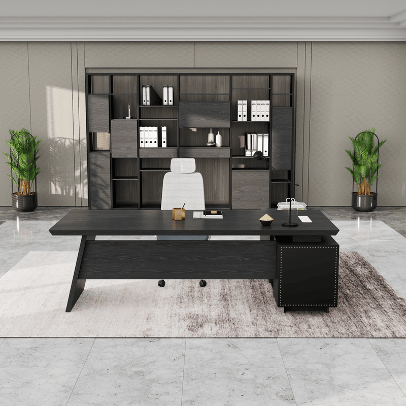 Nepal ยท Modern L-Shaped Executive Desk