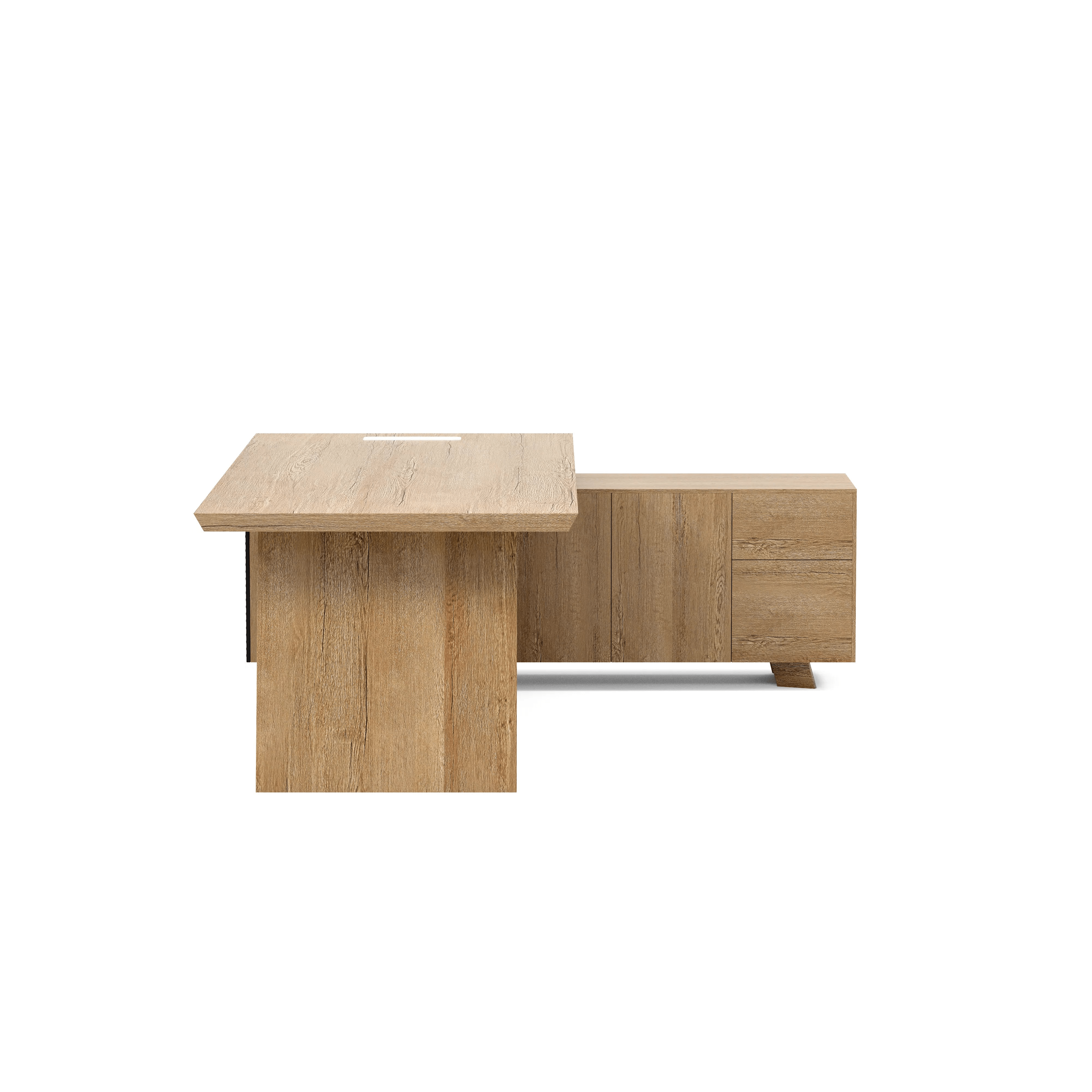Nepal ยท Modern L-Shaped Executive Desk
