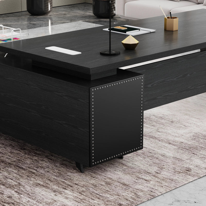 Nepal ยท Modern L-Shaped Executive Desk