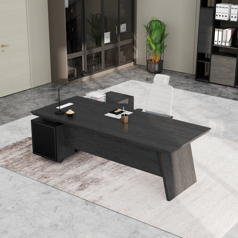 Nepal ยท Modern L-Shaped Executive Desk