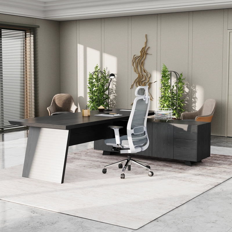 Nepal ยท Modern L-Shaped Executive Desk