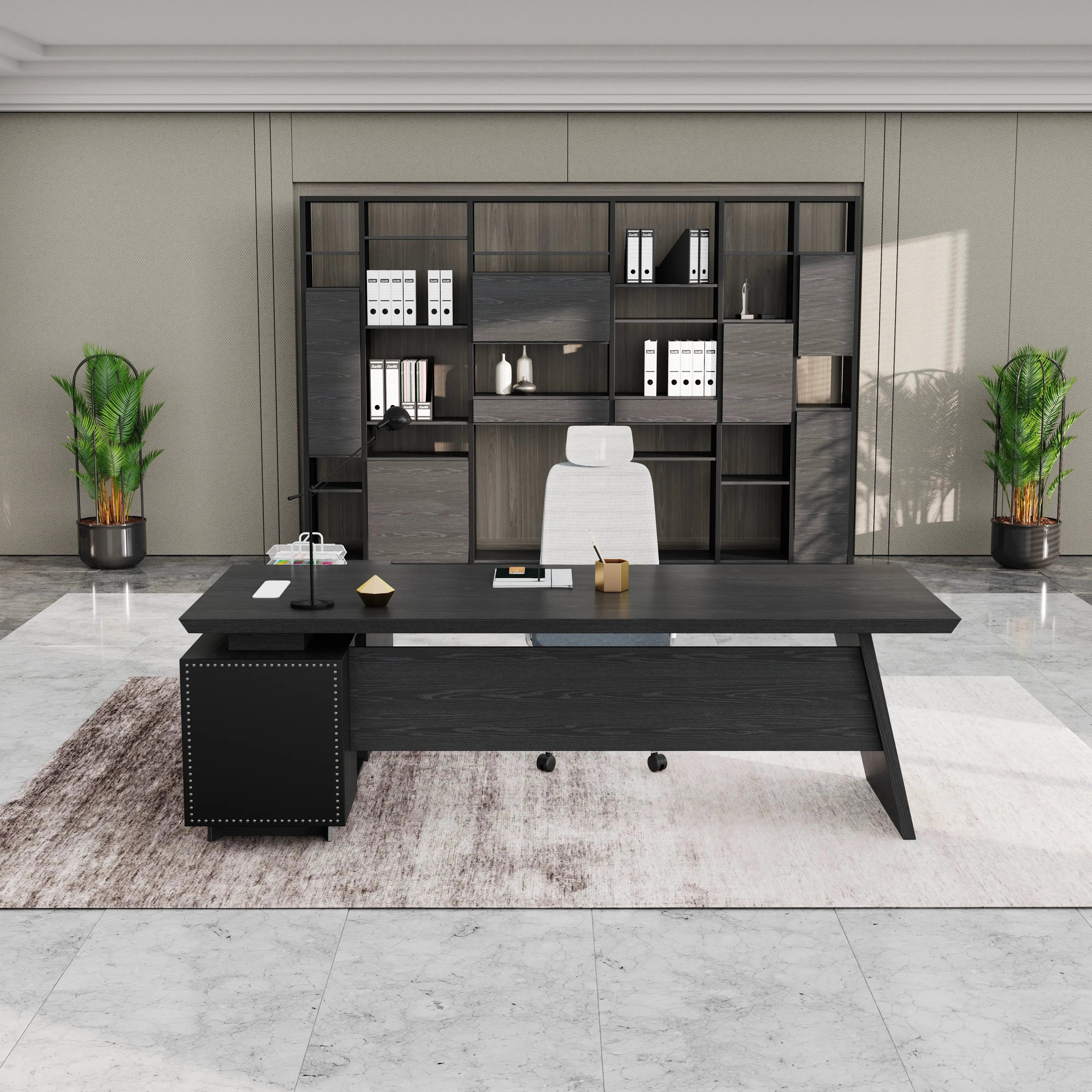 Nepal ยท Modern L-Shaped Executive Desk