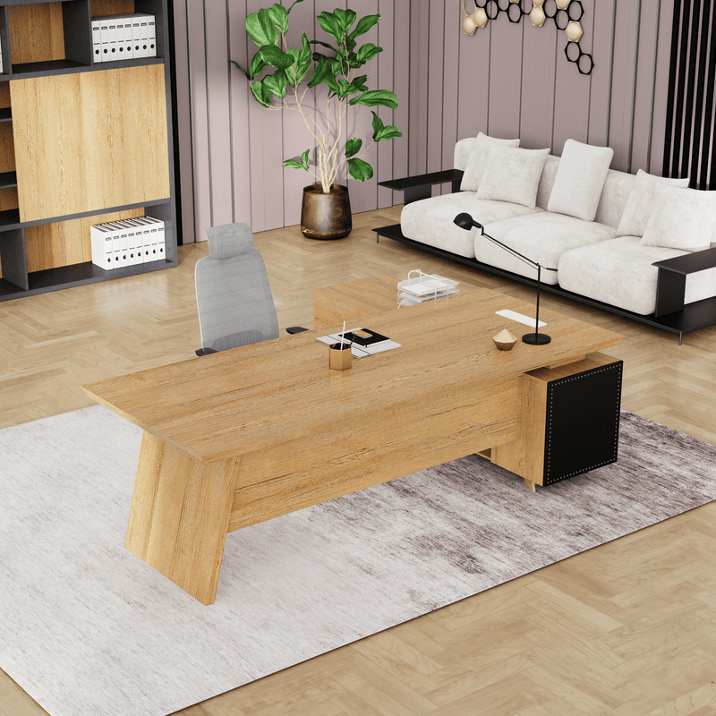 Nepal ยท Modern L-Shaped Executive Desk